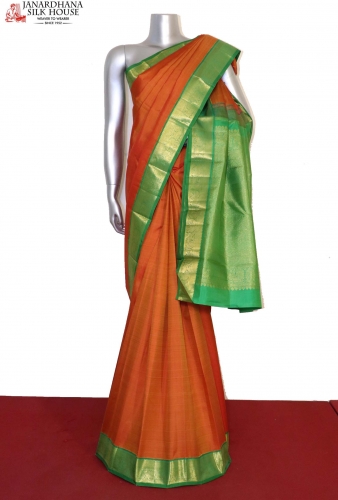 Handloom Traditional Kanjeevarm Silk Saree